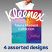 Kleenex Collection Tissues Cube Single Box, 48 Sheets