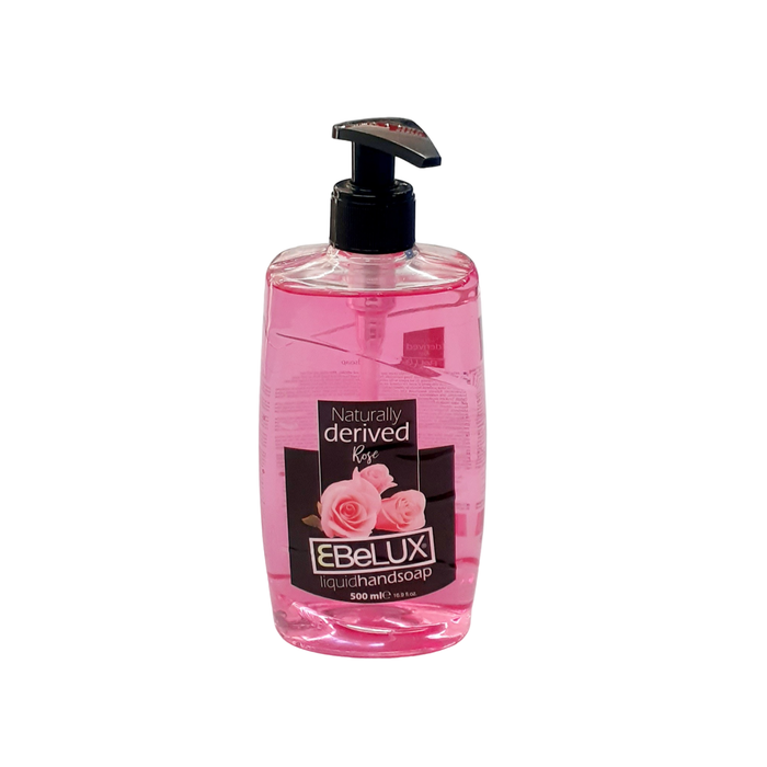 Belux 500ml rose hand wash for gentle moisturizing hand cleansing