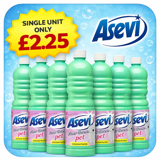 Asevi Concentrated Pet Floor Cleaner Bundle Only £2.25 Each