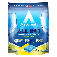 Astonish All in1 Dishwasher Tablets Lemon 42 Pack