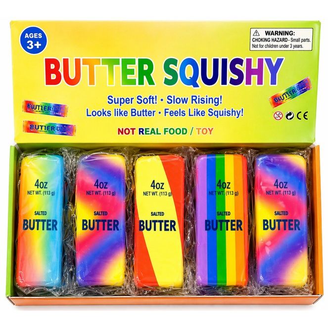 Squishy Rainbow Butter