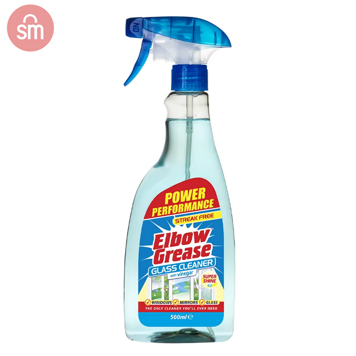 Elbow Grease Glass Cleaner with Vinegar 500ml