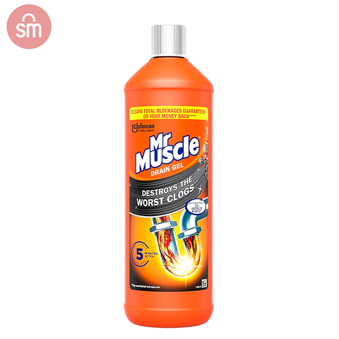 Mr Muscle Power Gel Drain Unblocker 1L