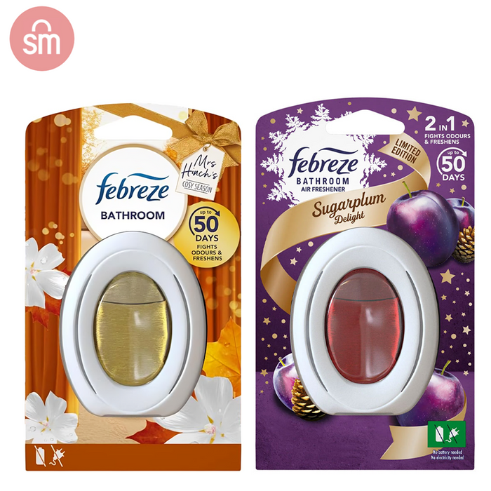 Febreze Bathroom Air Freshener 7.5ml (Scent Options)
