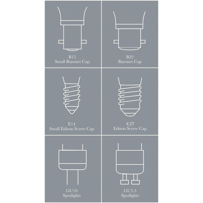 6W E14 LED Candle Bulb (Colour Temp Options)