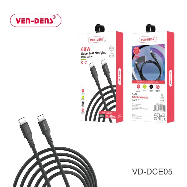 USB-C To USB-C Charging Cable, 1.5M