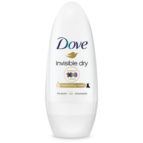 Dove Invisible Dry Roll On Deodorant 50ml