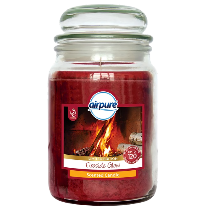 Airpure Scented Large Candle Jars 510g (Scent Options)