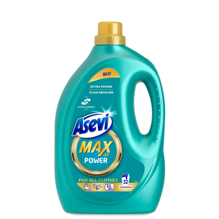 Asevi Max Power Laundry Detergent 1.6L, 32 Washes