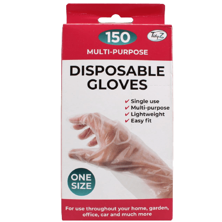 Tidyz Multipurpose Disposable Gloves, One Size