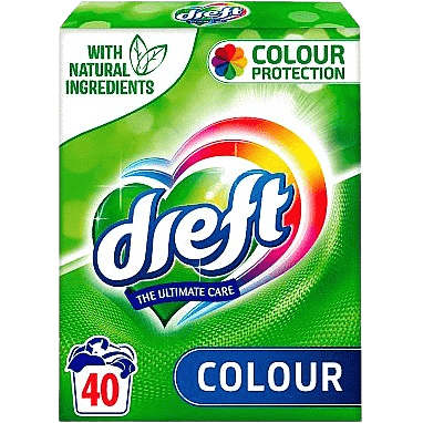 Dreft Colour Laundry Powder 2.8kg, 40 Washes