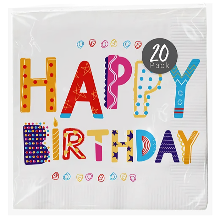 'Happy Birthday' Party Dining Bundle for Birthdays