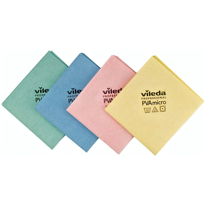 Vileda Professional PVAmicro Cloths (Colour Options)