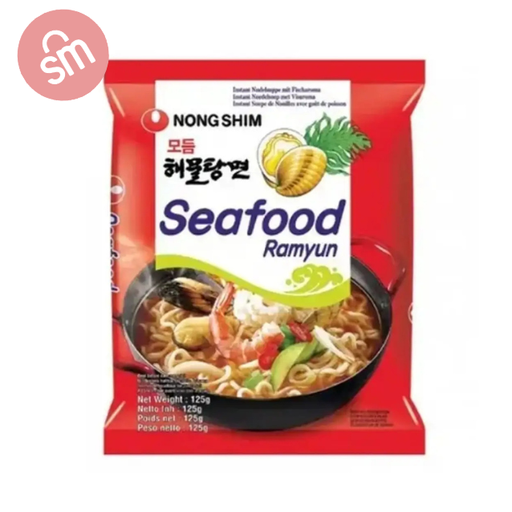 Nongshim Shin Ramyun Seafood Ramen Noodles 125G