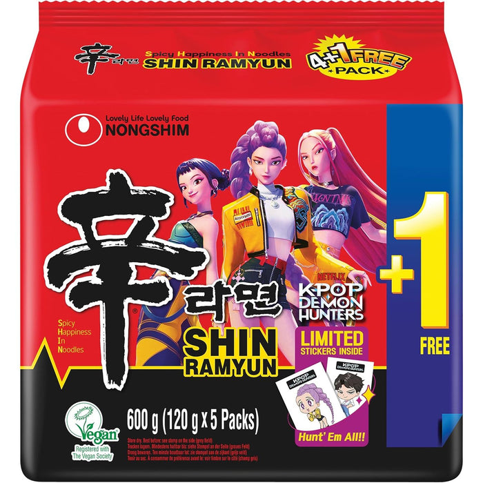 Nongshim Shim Ramyun Multipack 4x1 Free