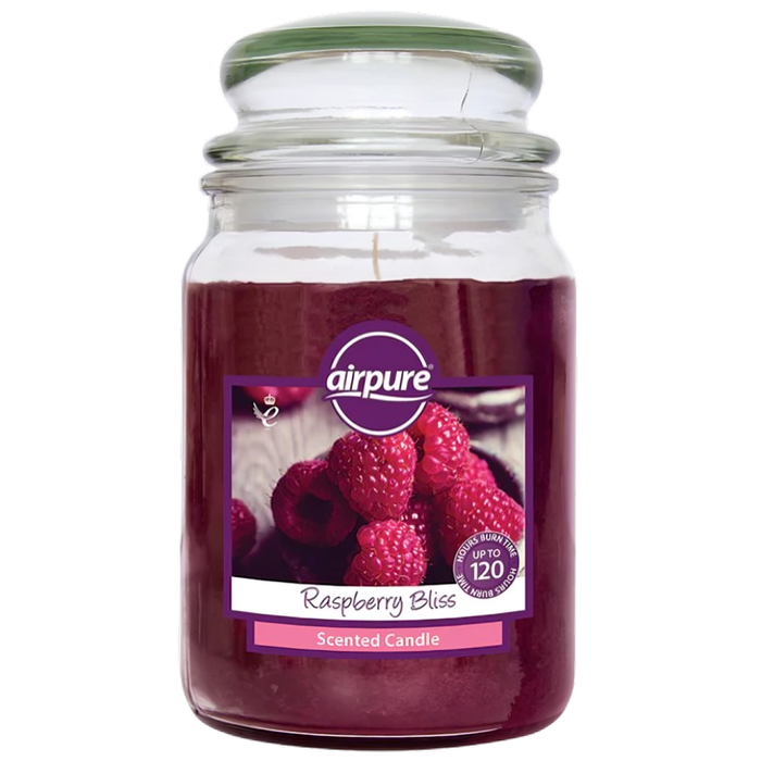 Airpure Scented Large Candle Jars 510g (Scent Options)