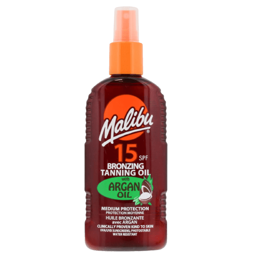 Malibu Medium Protection Bronze Tanning Oil Spray SPF15 200ml