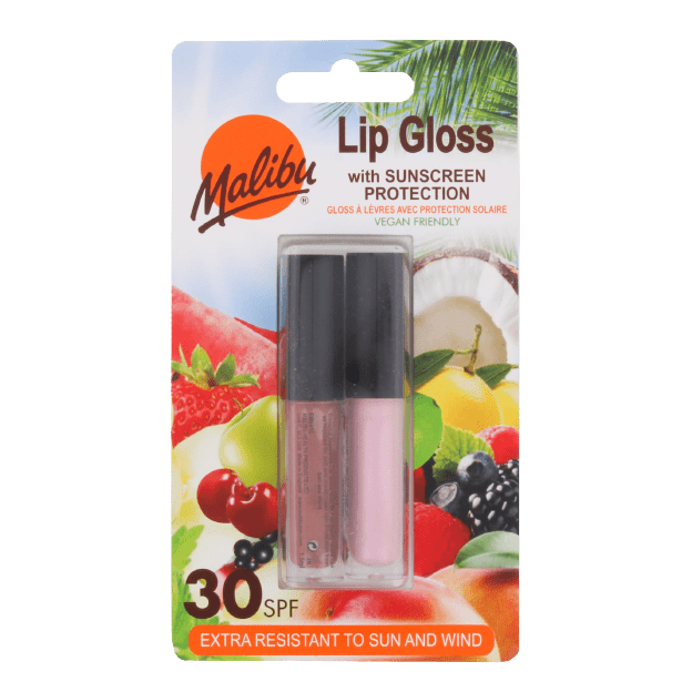 Malibu SPF30 Lip Gloss Twin-Pack