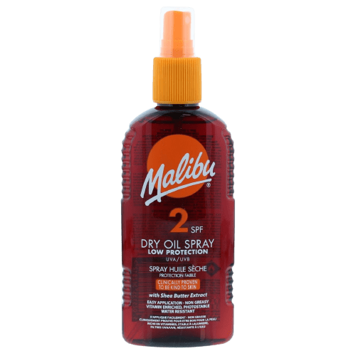 Malibu Low Protection Dry Oil Spray SPF2 200ml