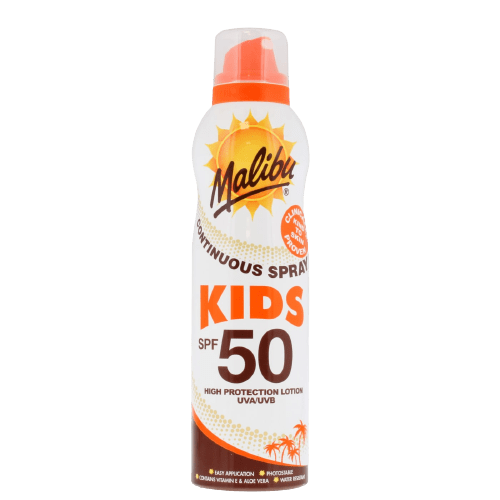 Malibu Kids High Protection Continuous Lotion Spray SPF50 175ml