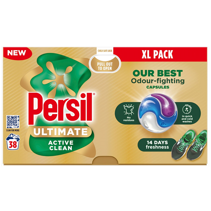 Persil Ultimate Laundry Washing Capsules, 38 Pack (Scent Options)