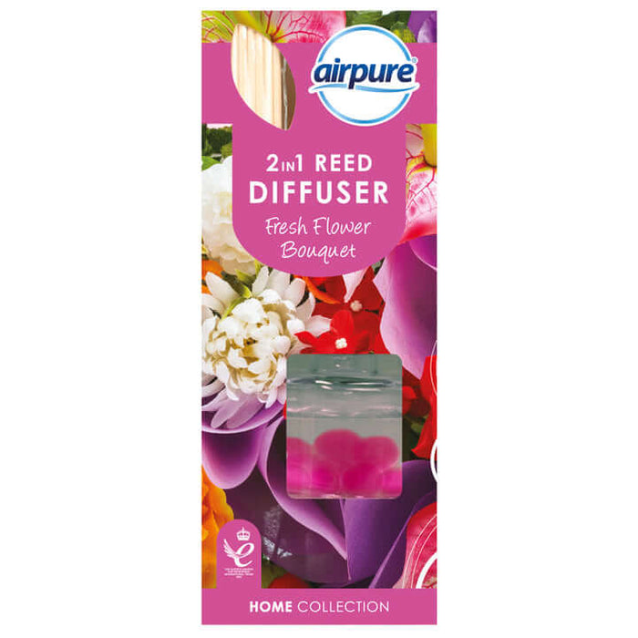 Airpure Fresh Flower Bouquet 2-in-1 Reed Diffuser