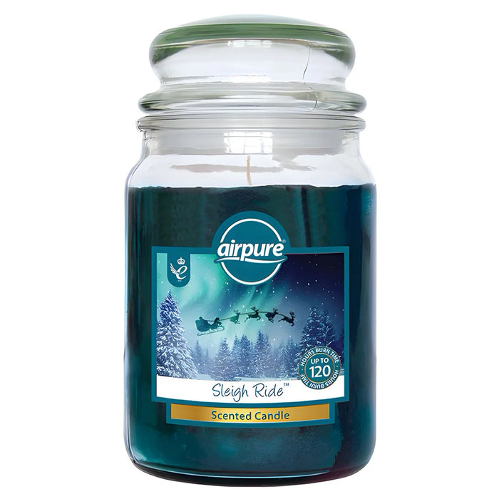 Airpure Large Scented Candle Jar 510g (Scent Options)