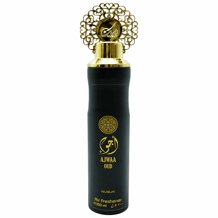 Ajwaa Oud luxury air freshener with rich oriental oud fragrance