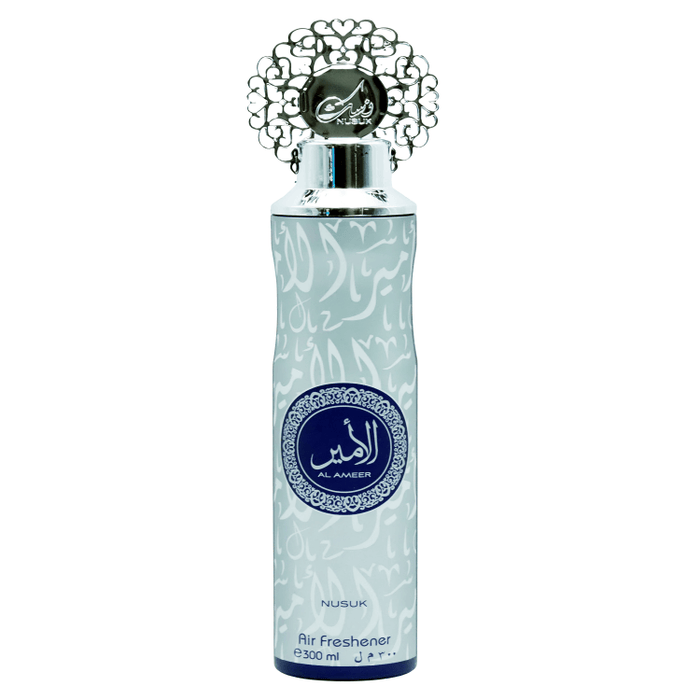 Al Ameer air freshener with royal oud and amber fragrance