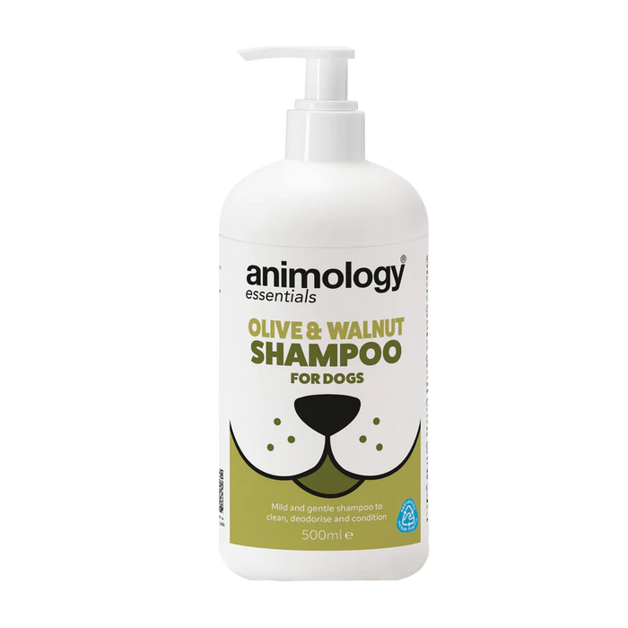 Animology Essentials Olive & Walnut Dog Shampoo 500ml