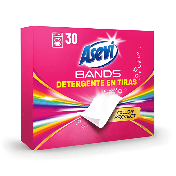 Asevi Concentrated Laundry Detergent Sheets Colour Protect