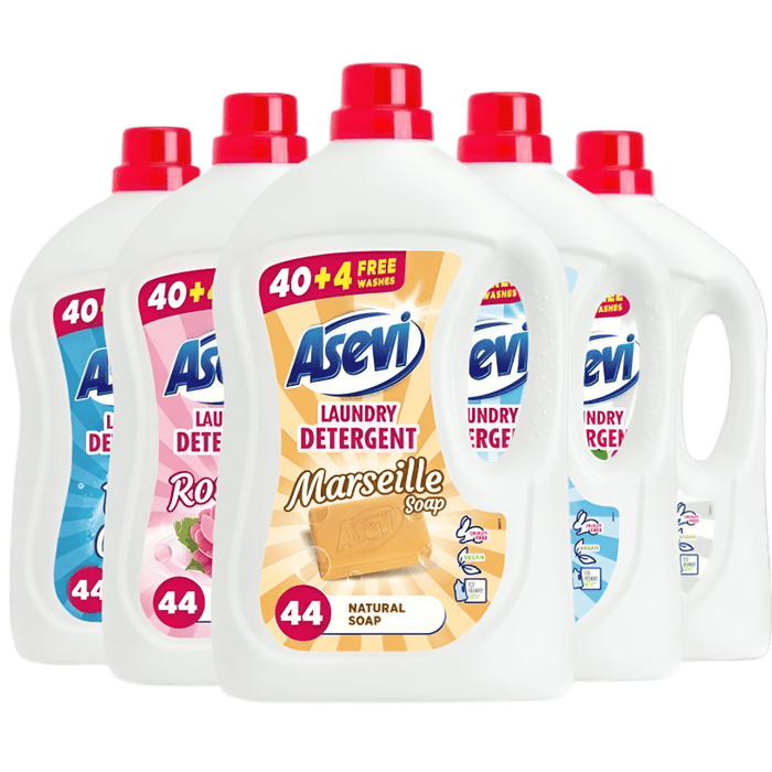 Asevi Liquid Laundry Detergent 2.4L, 44 Washes