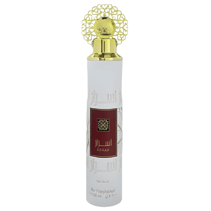 Asrar air freshener with mysterious oriental amber notes