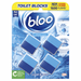 Bloo toilet cistern original blue blocks 4 pack clean and freshen toilet with every flush