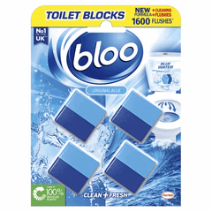 Bloo Toilet Cistern Original Blue, 4x50g