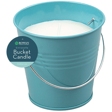 Metal Bucket Citronella Candle