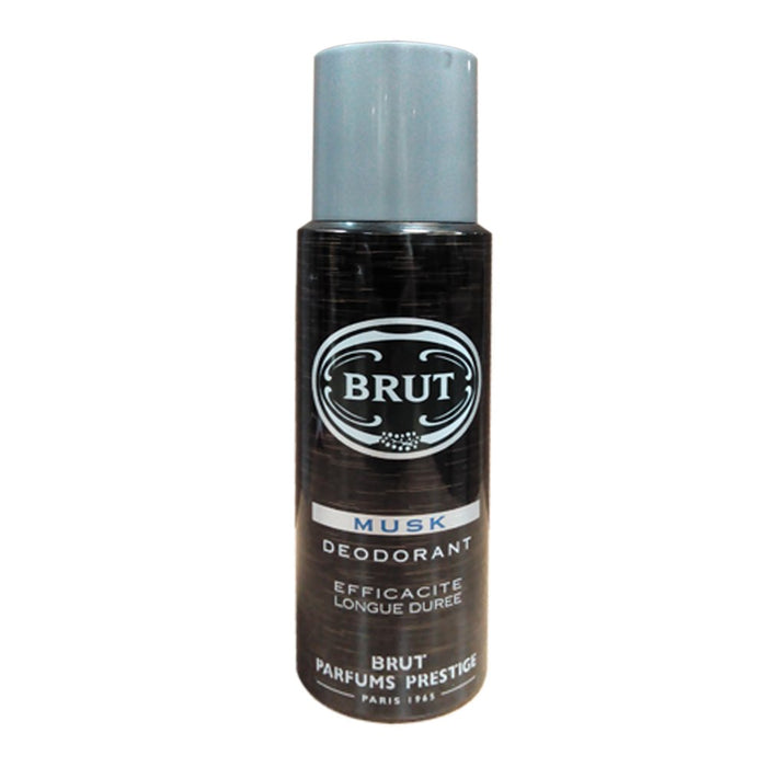 Brut Musk Deodorant Spray 200ml long lasting protection
