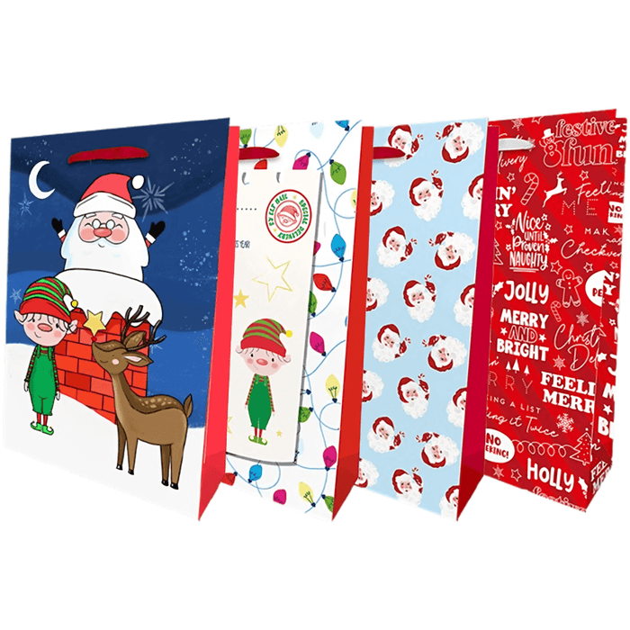 Christmas Jumbo Portrait Large Gift Bags