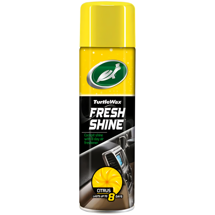 Turtle Wax Fresh Shine Interior Spray 500ml (Scent Options)