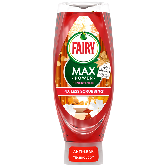 Fairy Washing Up Liquid Max Power 640ml (Scent Options)