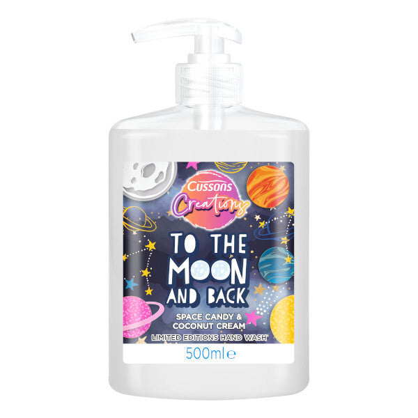 Cussons Creations To the Moon & Back Hand Wash 500ml pump bottle