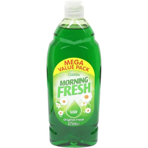 Cussons Morning Fresh Original 675ml washing up liquid bottle