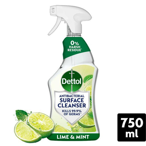 Dettol Lime & Mint Anti Bacterial Cleaner 750ml