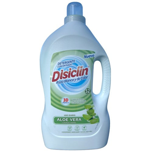 Disiclin Liquid Aloe Vera Laundry Detergent 2.86L, 52 Washes