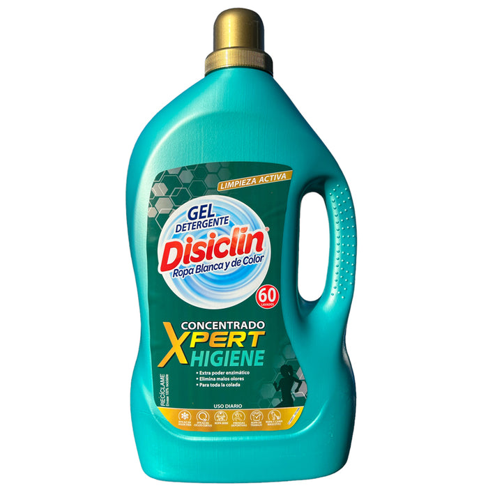 Disiclin Liquid Xpert Hygiene Laundry Detergent 3L, 60 Washes