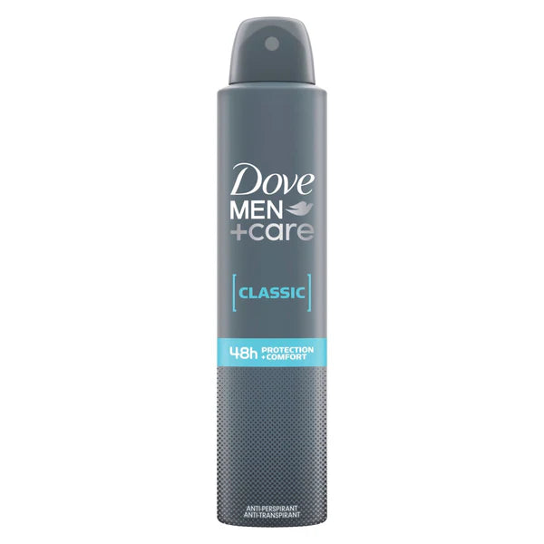 Dove Men Anti-Perspirant Deodorant Classic 150ml for long-lasting freshness