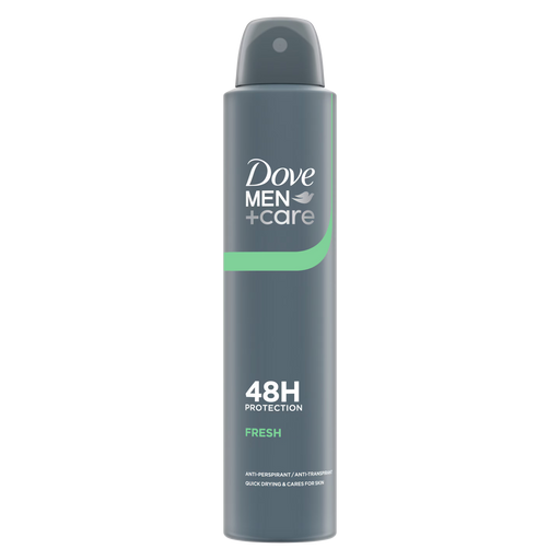 Dove Men+Care Fresh Antiperspirant Deodorant 150ml aerosol spray