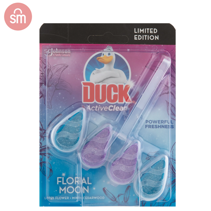 Duck Active Clean Rim Block Floral Moon