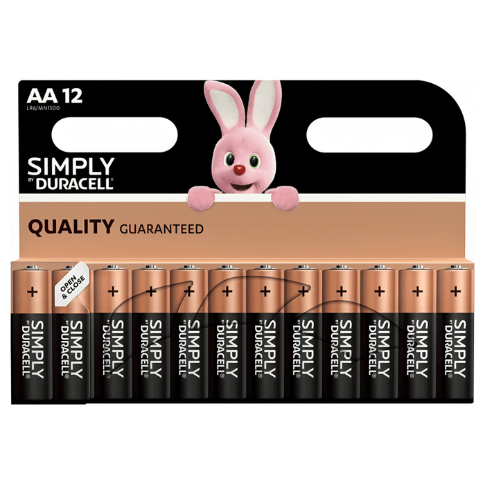Duracell AA batteries pack of 12