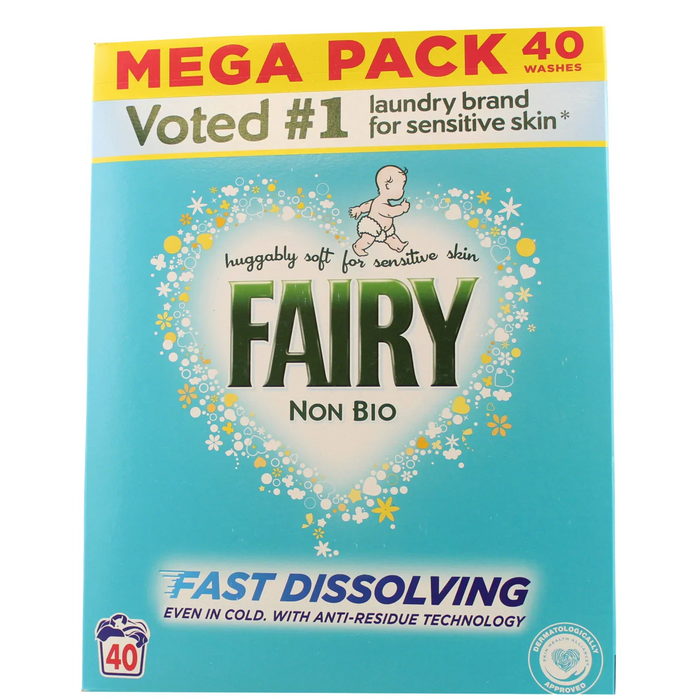 Fairy Non Bio Washing Powder 2.4kg